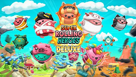 Super Rolling Heroes Deluxe Game