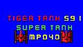 Tiger Tank 59 Ⅰ Super Tank MP040