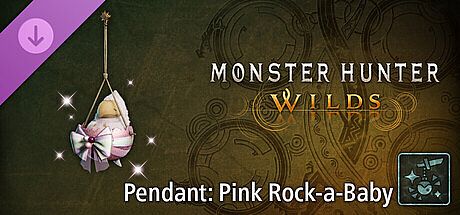 Monster Hunter Wilds - Pendant: Pink Rock-a-Baby DLC