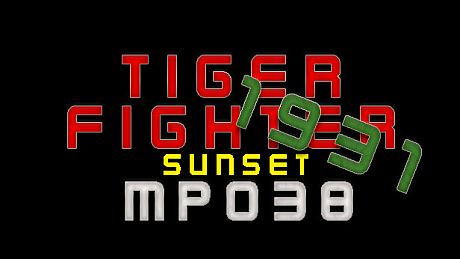 Tiger Fighter 1931 Sunset MP038 DLC
