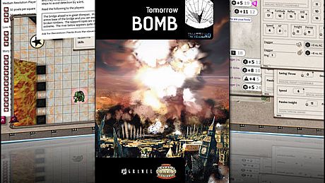 Fantasy Grounds - TIMEZERO: Tomorrow BOMB (Savage Worlds) DLC