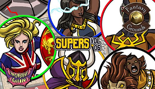 Fantasy Grounds - Supers, Volume 6 (Token Pack)