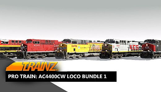 Trainz 2019 DLC - ProTrain: AC4400CW Loco Bundle 1
