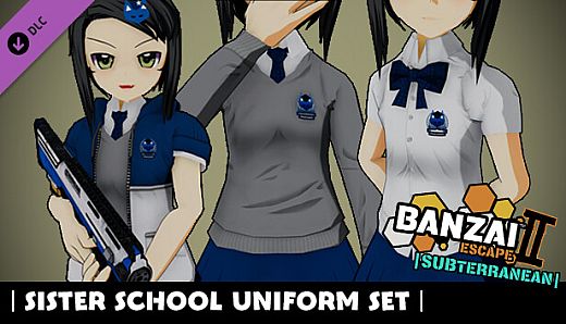 Banzai Escape 2 Subterranean - Sister School Uniform