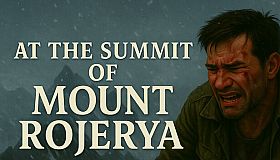 At the Summit of Mount Rojerya