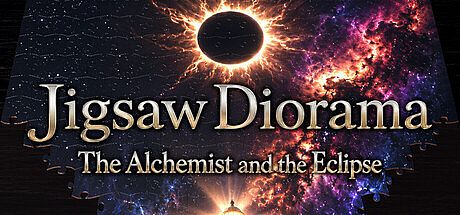 Jigsaw Diorama: The Alchemist and the Eclipse