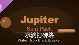 Water Drop Brick Breaker - Jupiter Skin Pack
