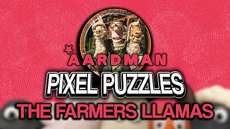 Pixel Puzzles Aardman Jigsaws: The Farmers Llamas DLC