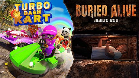 Turbo Dash Kart & Buried Alive Bundle