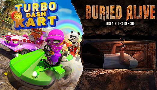 Turbo Dash Kart & Buried Alive