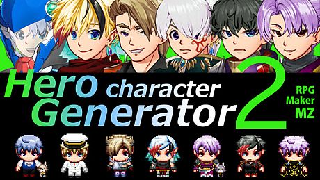 RPG Maker MZ - Hero Character Generator 2 for MZ DLC