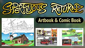 Superfluous Returnz Artbook & Comic Book