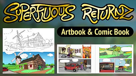 Superfluous Returnz Artbook & Comic Book DLC