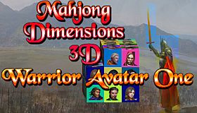 Mahjong Dimensions 3D - Warrior Avatar One