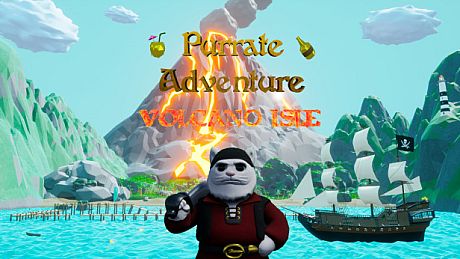 Purrate Adventure: Volcano Isle Game