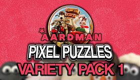 Pixel Puzzles Aardman Jigsaws: Variety Pack 1