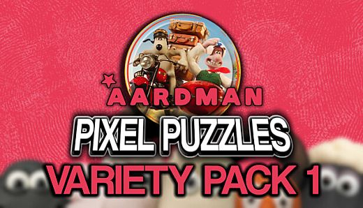 Pixel Puzzles Aardman Jigsaws: Variety Pack 1