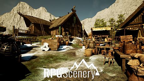 RPGScenery - Norse Village Scene DLC