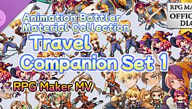 RPG Maker MV - Animation Battler Material Collection Travel Companion Set 1