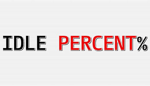 Idle Percent