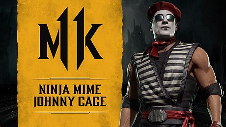 Mortal Kombat 11 Ninja Mime Johnny Cage DLC