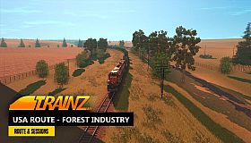 Trainz 2019 DLC - USA Route - Forest Industry