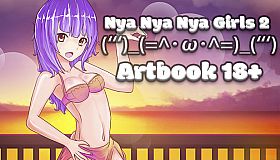Nya Nya Nya Girls 2 (ʻʻʻ)_(=^･ω･^=)_(ʻʻʻ) - Artbook 18+