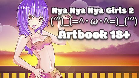 Nya Nya Nya Girls 2 (ʻʻʻ)_(=^･ω･^=)_(ʻʻʻ) - Artbook 18+ DLC
