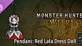 Monster Hunter Wilds - Pendant: Red Lala Dress Doll