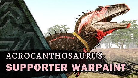 Beasts of Bermuda - Acrocanthosaurus Supporter Warpaint DLC