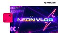 Movavi Video Editor 2024 - Neon Vlog Pack