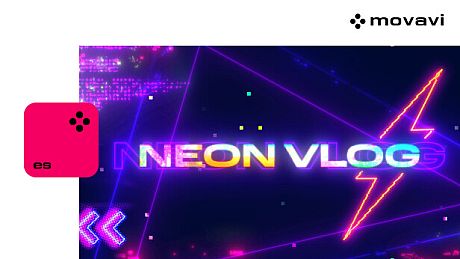 Movavi Video Editor 2024 - Neon Vlog Pack DLC