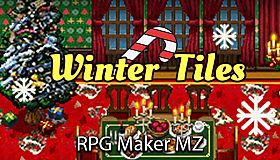 RPG Maker MZ - Winter Tiles