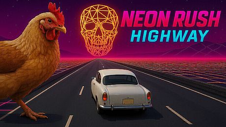 Neon Rush Highway Game