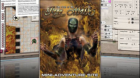 Fantasy Grounds - Compass Point 02 - Cult of the Iron Mask (3.5E) DLC