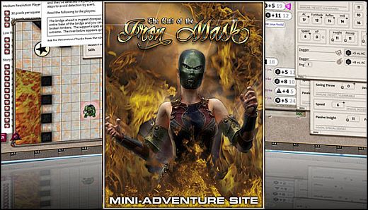 Fantasy Grounds - Compass Point 02 - Cult of the Iron Mask (3.5E)