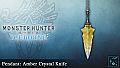 Monster Hunter World: Iceborne - Pendant: Amber Crystal Knife