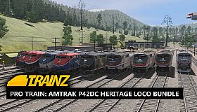 Trainz 2019 DLC - Pro Train: Amtrak P42DC Heritage Loco Bundle