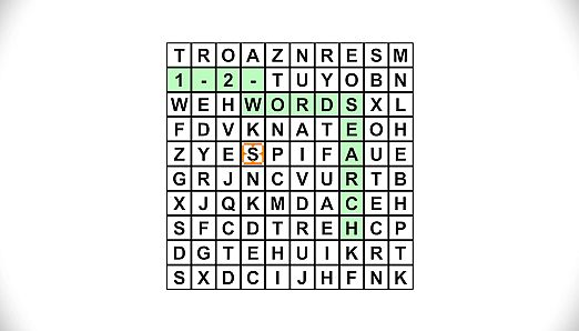 1-2-Word Search!