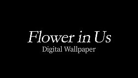 Flower in Us Digital Wallpaper