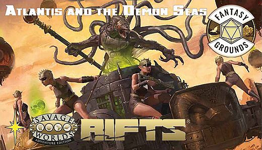 Fantasy Grounds - Rifts(R) for Savage Worlds: Atlantis and the Demon Seas Sourcebook