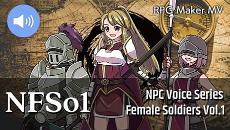 RPG Maker MV - NPC Female Soldiers Vol.1 DLC