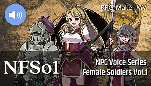 RPG Maker MV - NPC Female Soldiers Vol.1