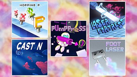 One Button Games 5-in-1 vol. 8 Game