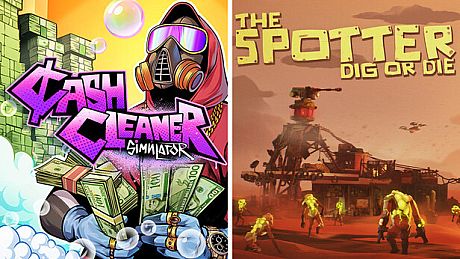 Cash Cleaner Simulator x The Spotter Bundle