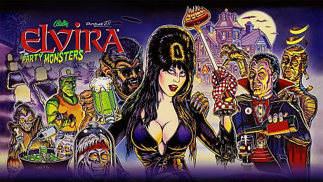 Pinball FX - Elvira and the Party Monsters DLC