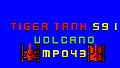 Tiger Tank 59 Ⅰ Volcano MP043