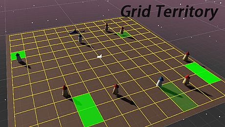 Grid Territory Game