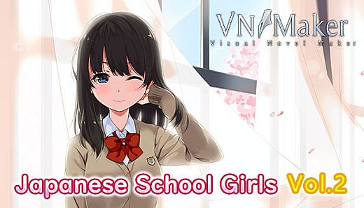 Visual Novel Maker - Japanese School Girls Vol.2