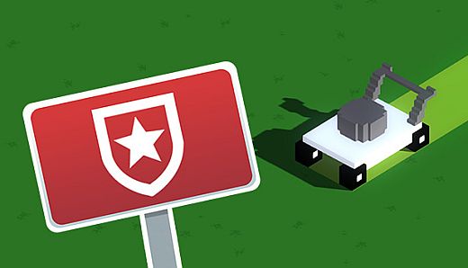 Grass Cutter - Blue Shield